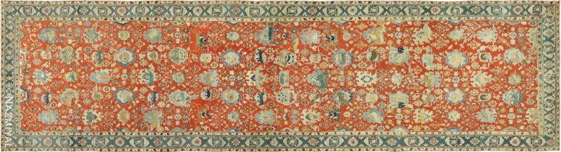 فرش بزرگ اصفهان مربوط به صحنه شکار قرن هفدهم